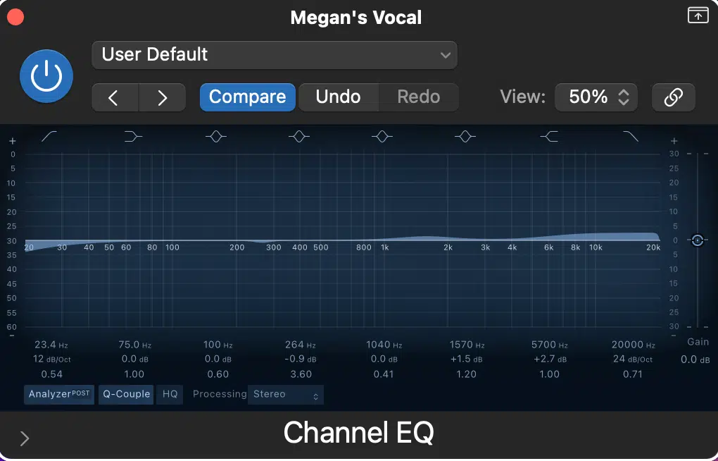 How to Mix Female Rap Vocals Like Megan Thee Stallion in Logic Pro (Stock Plugins Only!) 3 Screenshot 2024 11 13 at 14.50.10